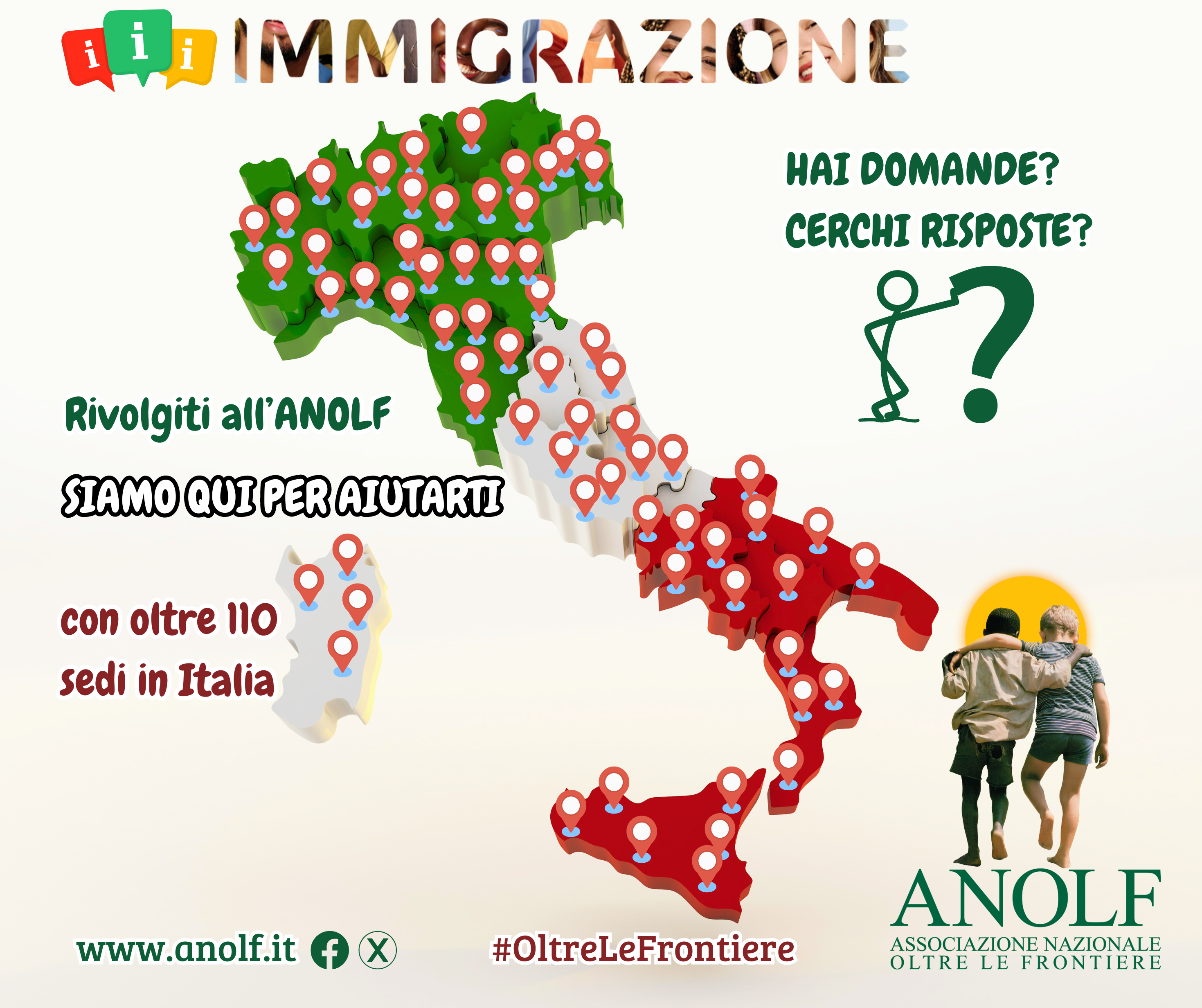 ANOLF “Vicini oltre le differenze, uniti dalla solidarietà”