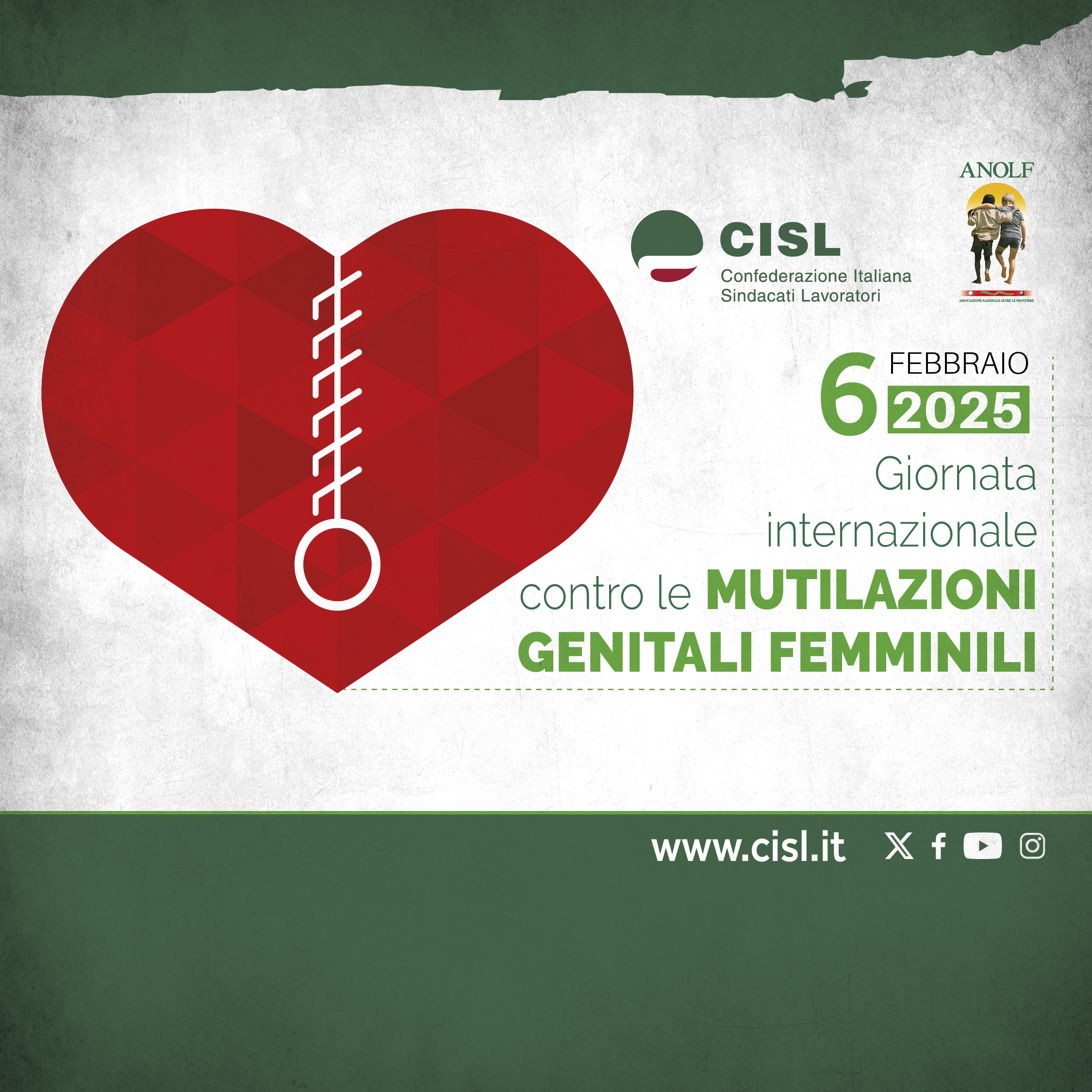 6 febbraio 2025: Giornata Internazionale contro le Mutilazioni Genitali Femminili (MGF)